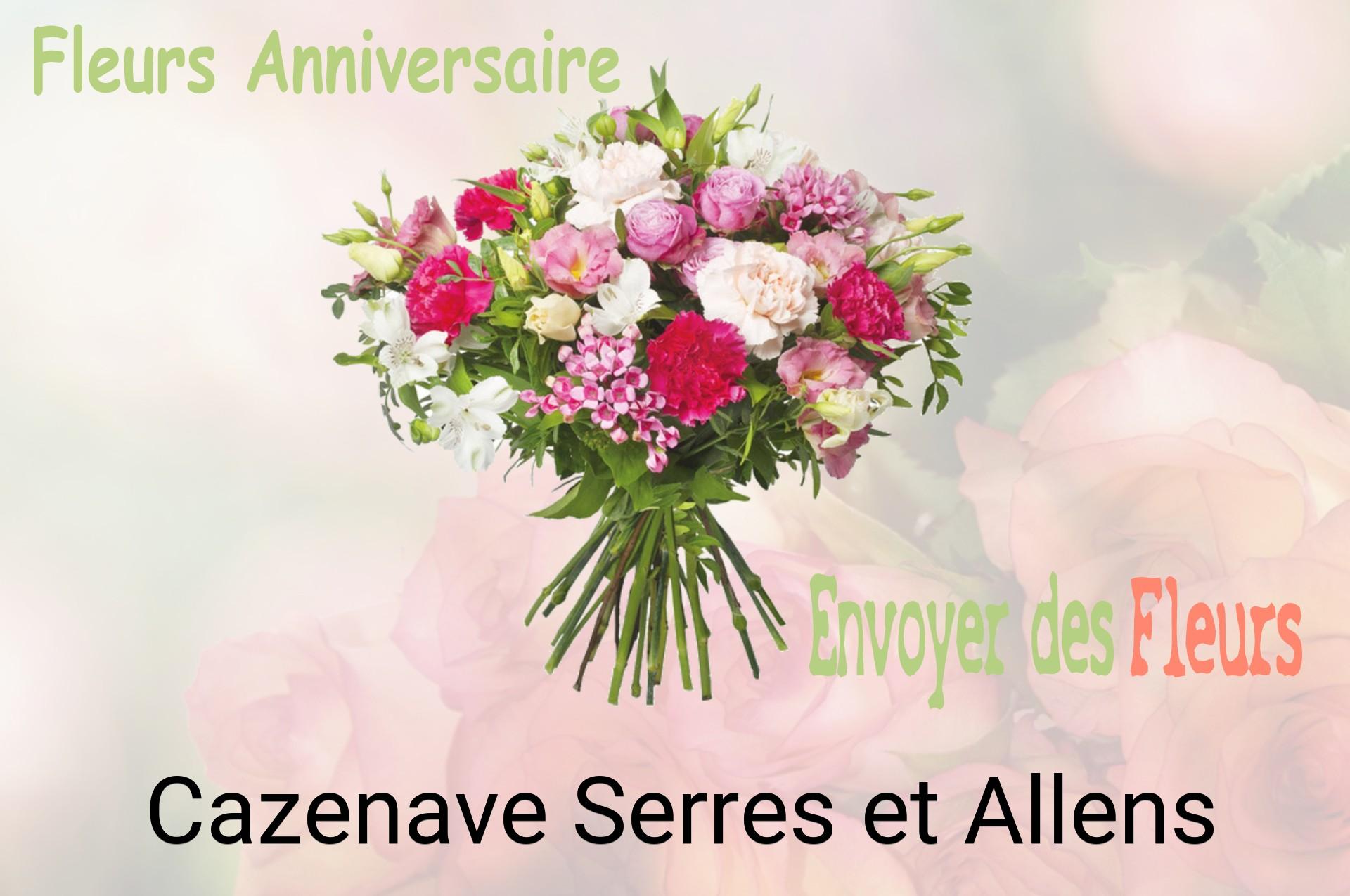Bouquet de fleurs d’anniversaire livré à Cazenave-Serres-et-Allens