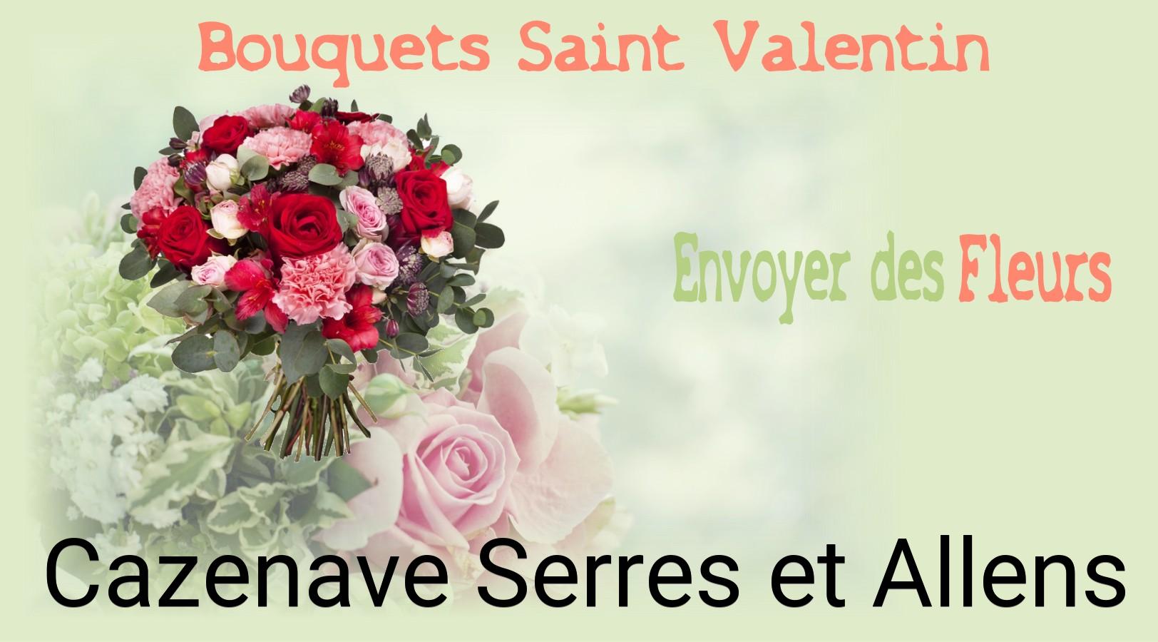 Roses de Saint-Valentin livrées à Cazenave-Serres-et-Allens